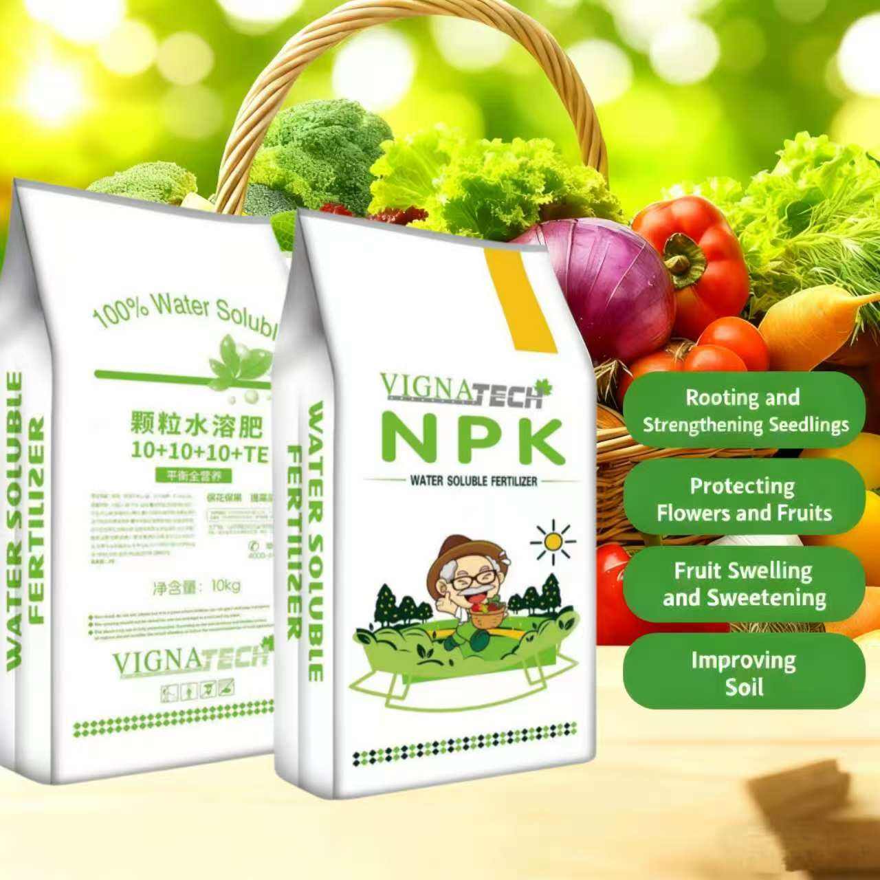 Water Soluble All Purpose NPK 20-20-20 Plant Food 1.5 lb Bag