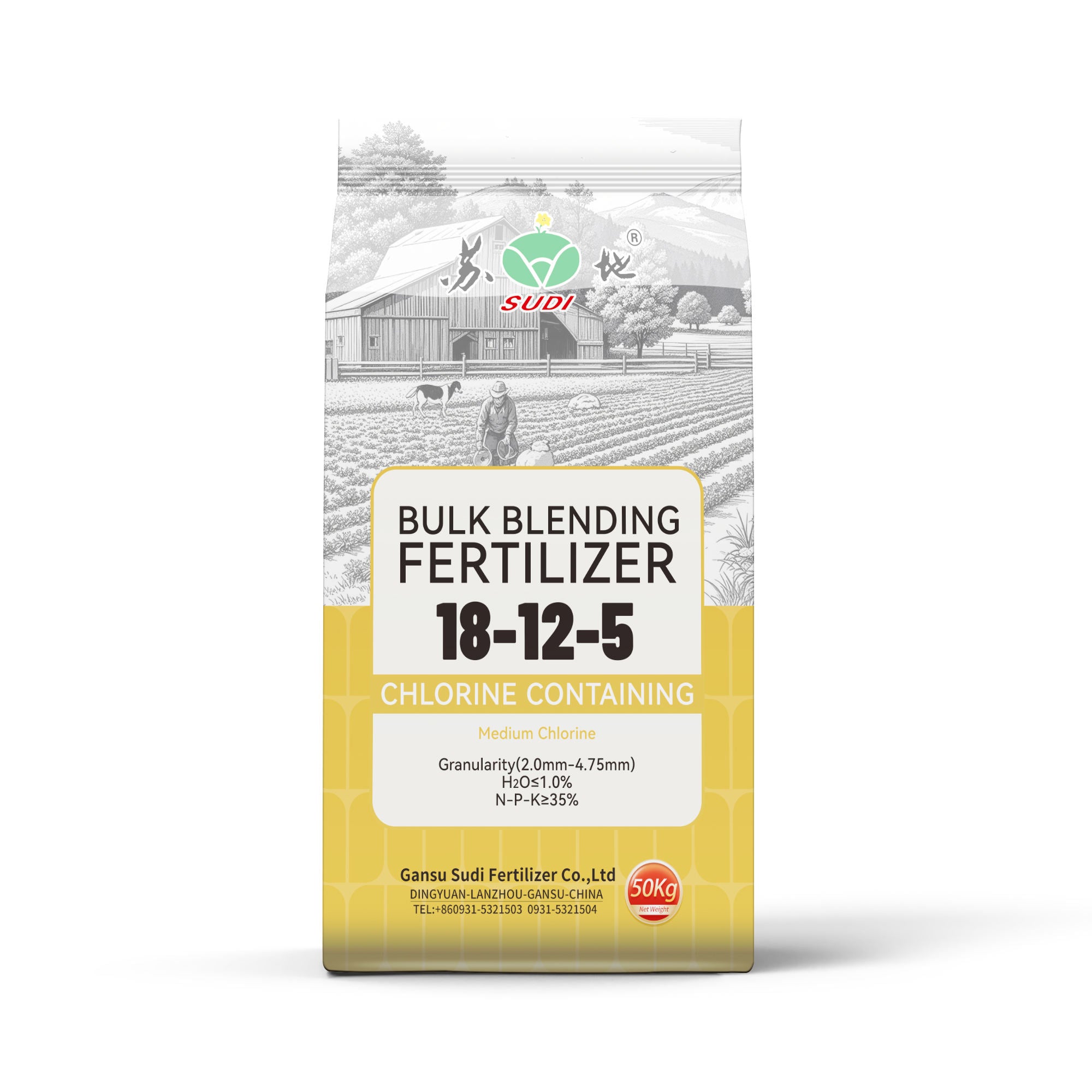 Weed & Feed Lawn Fertilizer 18-12-5 NPK Pre-Emergent 4lbs